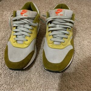 Nike Air Max 1 Premium Retro Green Curry *No Box* Size 12